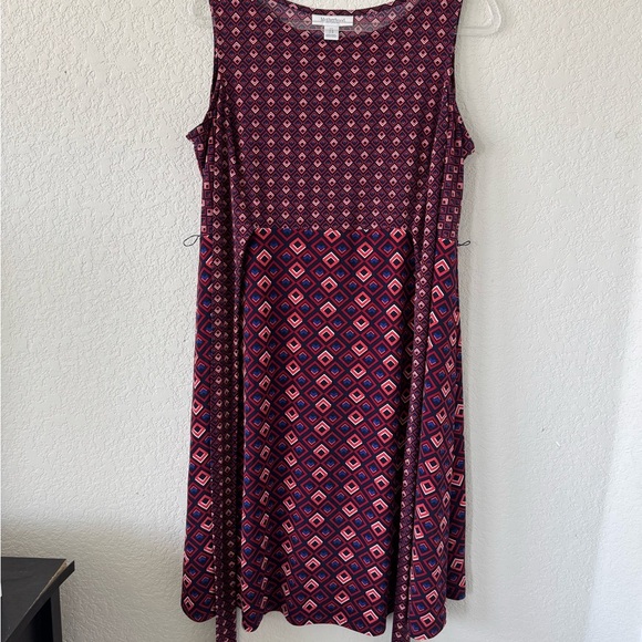 Maternity Sleeveless Dress - Motherhood Maternity Size L - Picture 1 of 4